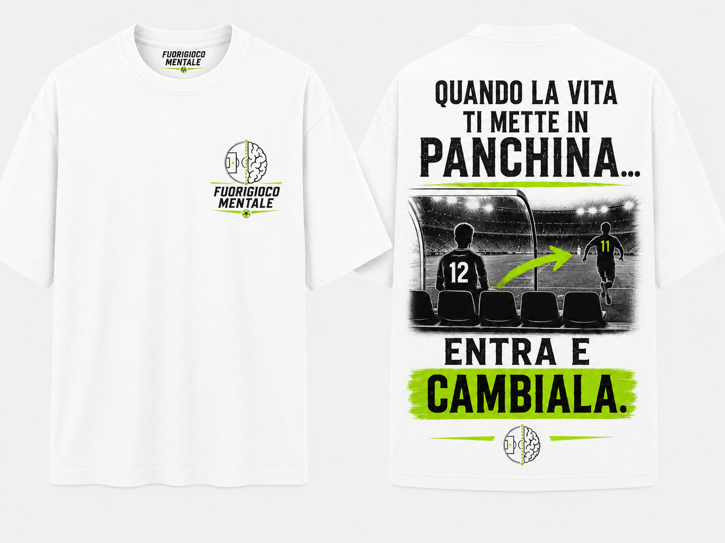 Quando la vita ti mette in panchina… Entra e cambiala.